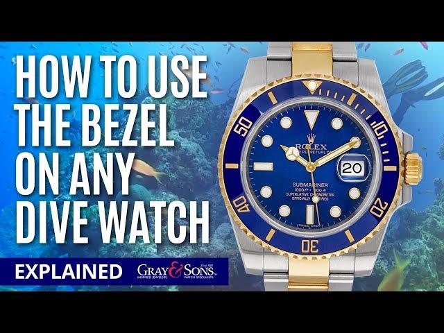 How to use a Diver’s Watch Bezel on any dive watch! Tutorial