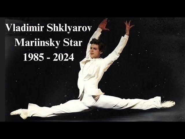 Vladimir Shklyarov RIP 1985 - 2024 Mariinsky Ballet Principal