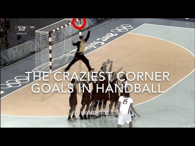 THE CRAZIEST CORNER GOALS IN HANDBALL | Handball Life