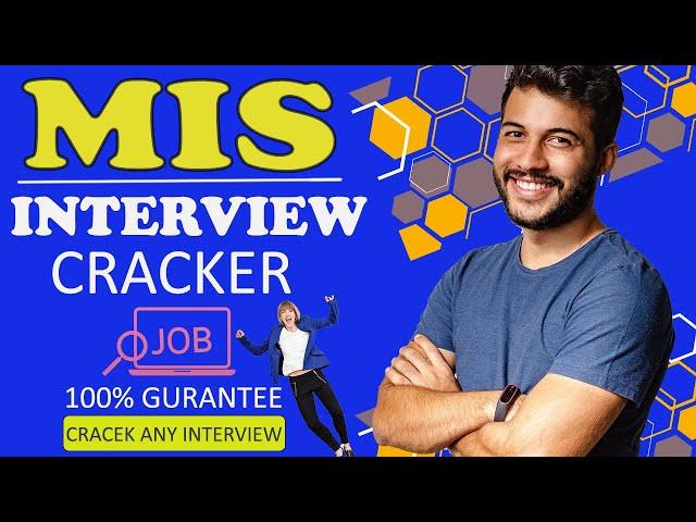 TOP 10 MIS Executive Questions & Answers | इस वीडियो को देखने के बाद ९०% इंटरव्यू आप क्लियर कर लोगे