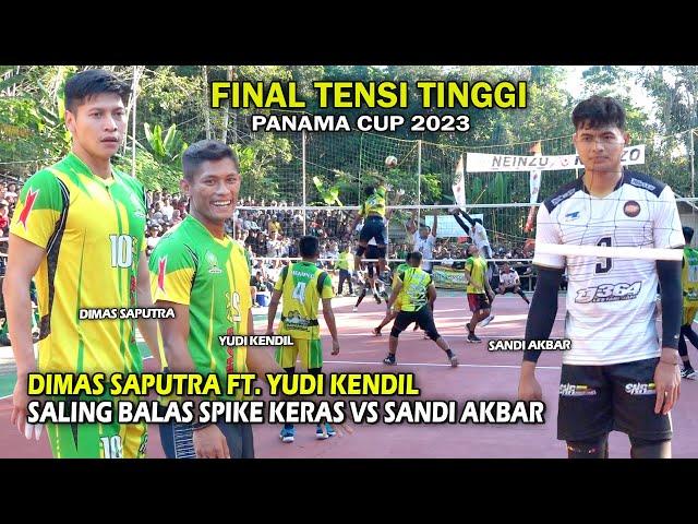 Final Tensi Tinggi! DIMAS Saputra ft Yudi Kendil Vs SANDI Akbar ft Hayun, Saling Balas Smash Keras