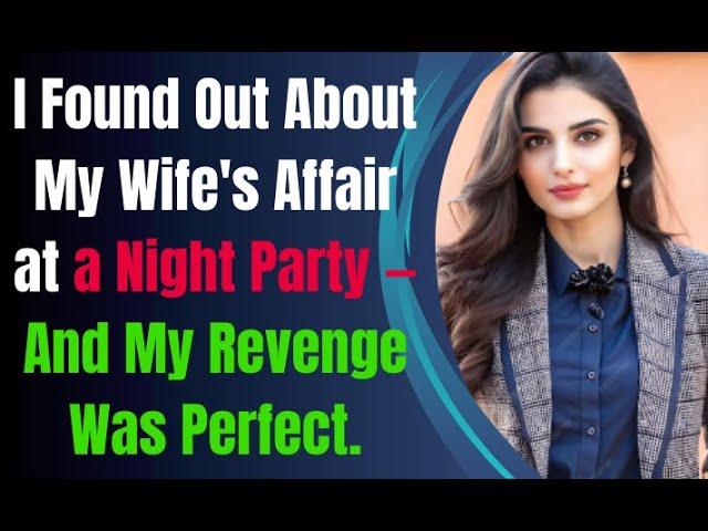 I Found Out About My Wife's Affair at a Night Party — And My Revenge Was Perfect.....#cheating wife