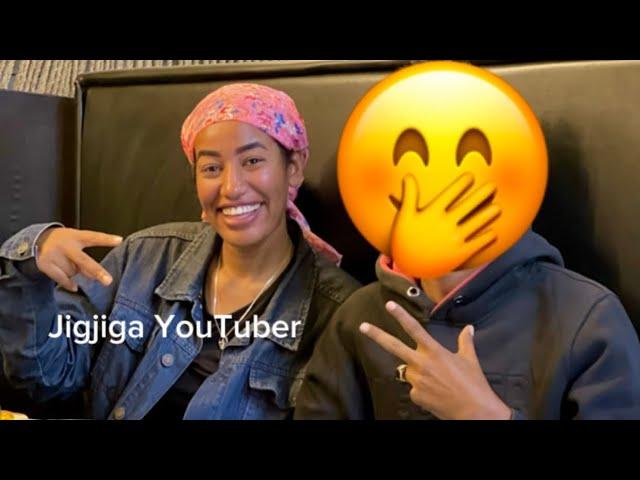 I meet the famous youtuber from Jigjiga @deeqsiman @Harrietthetraveller