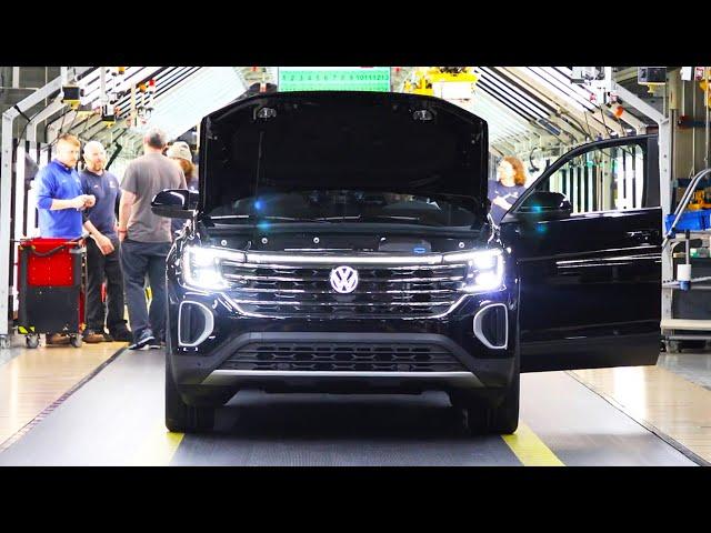 Volkswagen Production in USA – How the Vw Atlas Comes to Life in Chattanooga