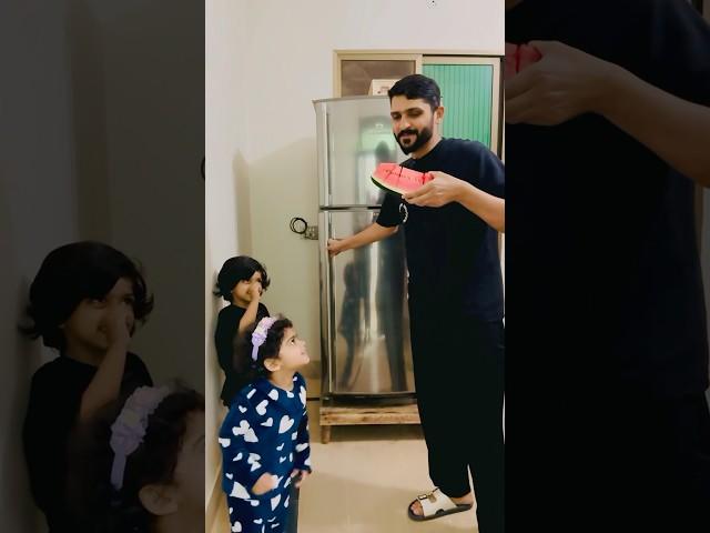 Shanu aali nay khaya water melon  #funny #trending #comedy #youtubeshorts #shorts