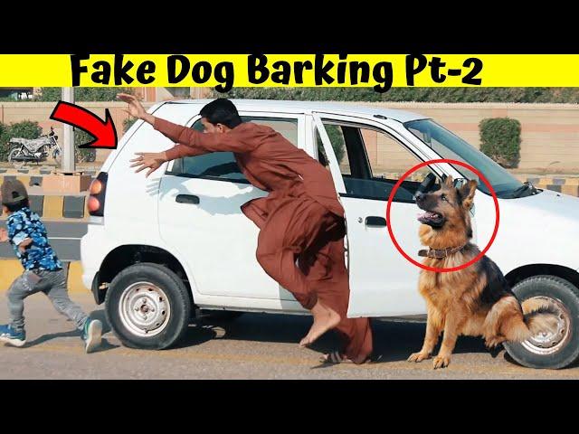 Fake Dog Bark Part 2 | Funny Reactions | New Talent 2021