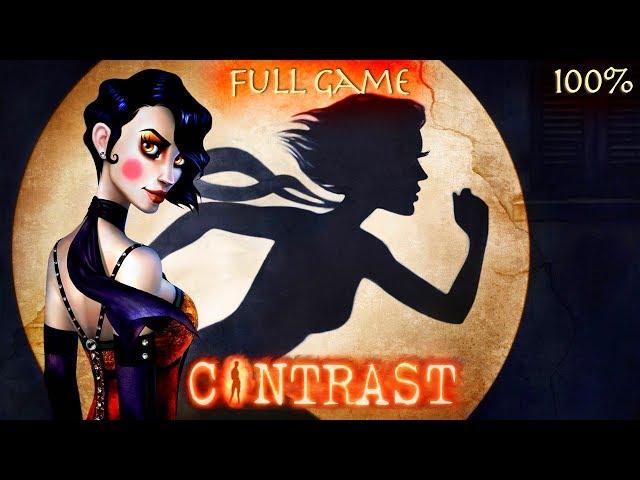 Contrast (XBOX 360) - Full Game 1080p HD Walkthrough (100%, All Achievements) - No Commentary