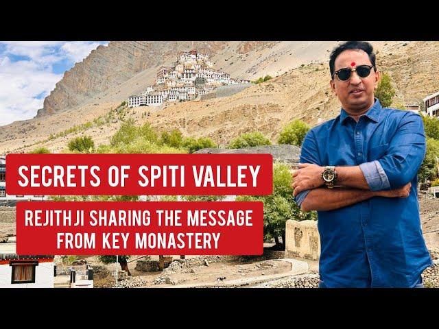 Secrets of SPITI VALLEY | Message shared by Rejith Ji | Key Monastery | Mysticism | Laozi | LMRK