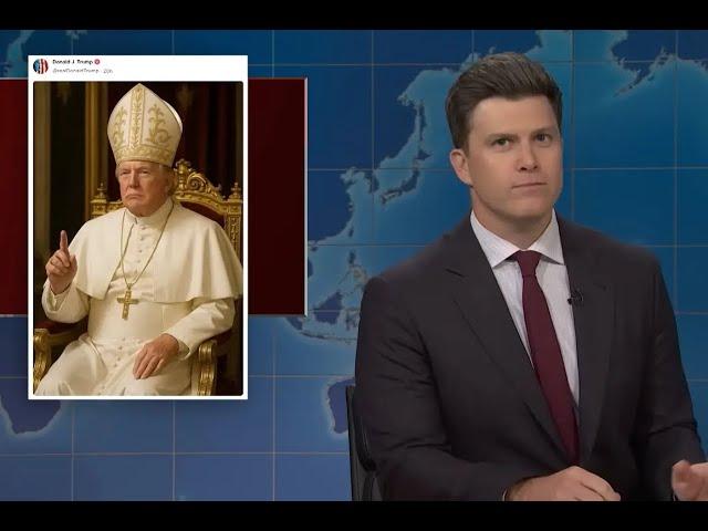 SNL Weekend Update: Trump’s Pope Fantasy & Economic Woes