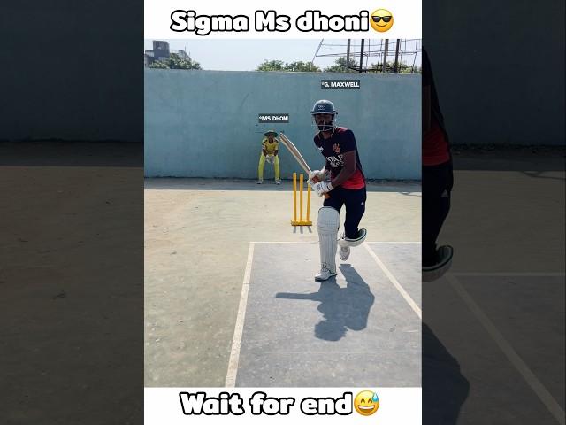 Sigma Ms Dhoni #shorts #cricket #msdhoni