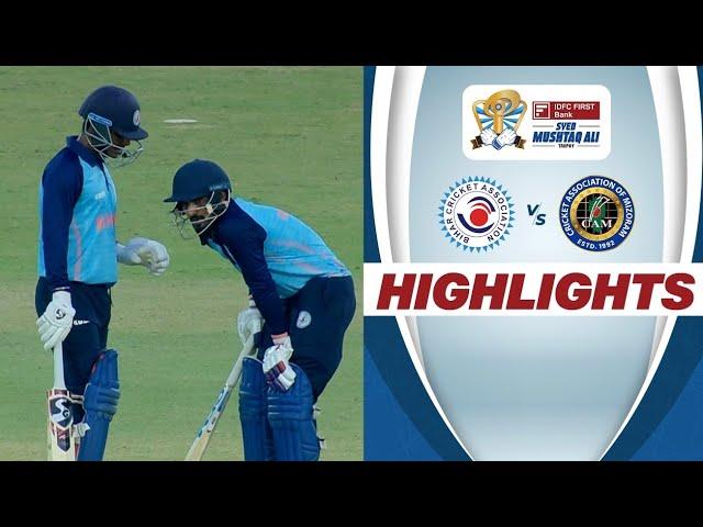 SMAT 2024 Bihar vs Mizoram match highlights | Syed Mushtaq Ali Trophy 2024