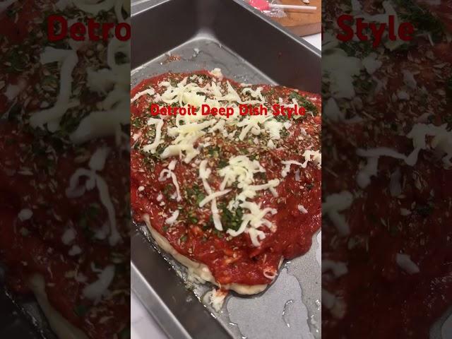 Deep Dish Pizza Made With Love ️ #dejloaf