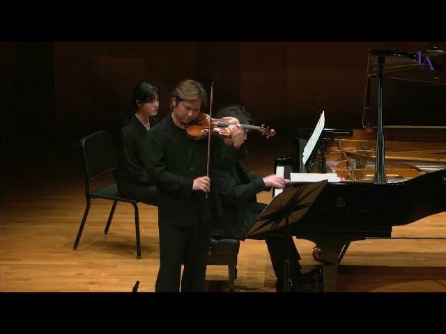 F. Miura & R. Takagi -  S. Prokofiev - Five Melodies for violin and piano, Op. 35- Seoul Arts Center