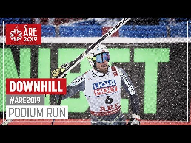 Kjetil Jansrud | Gold Medal | Men's Downhill | Are | FIS World Alpine Ski Championships