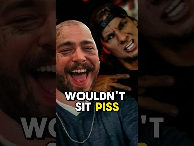 Theo Von Makes Post Malone Laugh  #theovon #postmalone  #comedy #shorts #podcast