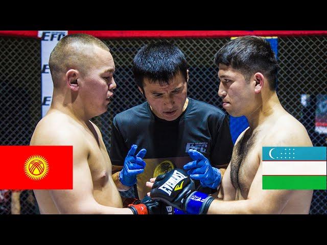 ЖЕСТКИЙ БОЙ: Муханбет Эралиев (КР) - Олим Тиллаев (УЗ) / EFC 21