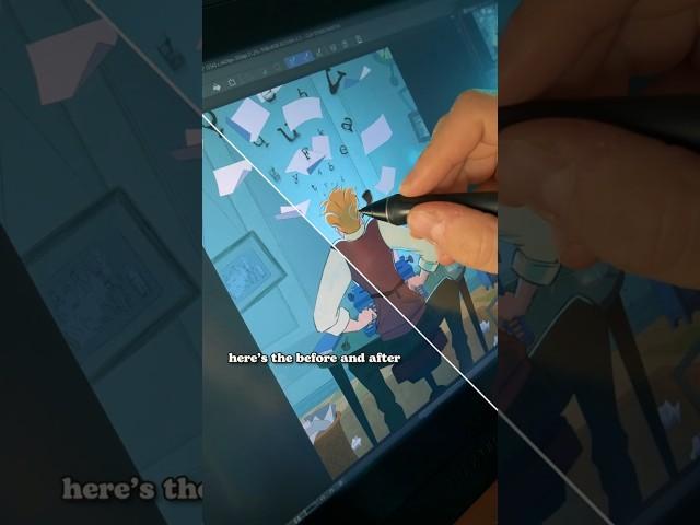 Coming BACK to your ART one week later #digitalart #shorts