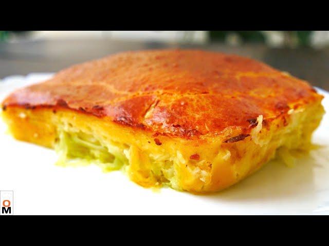 VERY SIMPLE Cabbage Pie | Juicy and Tender