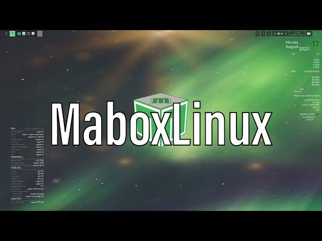 MaboxLinux | A Beautiful Openbox Desktop