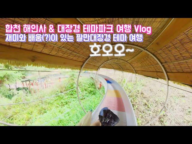 합천 해인사 & 대장경 테마파크 여행 Vlog 재미와 배움이 있는 팔만대장경 테마 여행