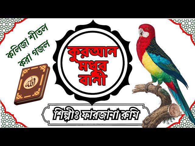 হৃদয় ছুঁয়া গজল ২৪ । কুরআন মধুর বানী ২০২৪ । Quran Modhur Bani । #viralgojol2024 by Farjana Rumi