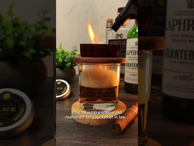 For your father in law #drink #cocktails #whisky #whiskey #bourbon #smoky #classic #oldfashioned