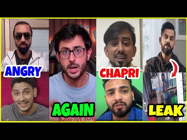 LEAK! Ajaz Khan AGAIN WARN Purav Jha, Adnaan 07 CHAPRI React, Virat Kholi, Carryminati Got Hate