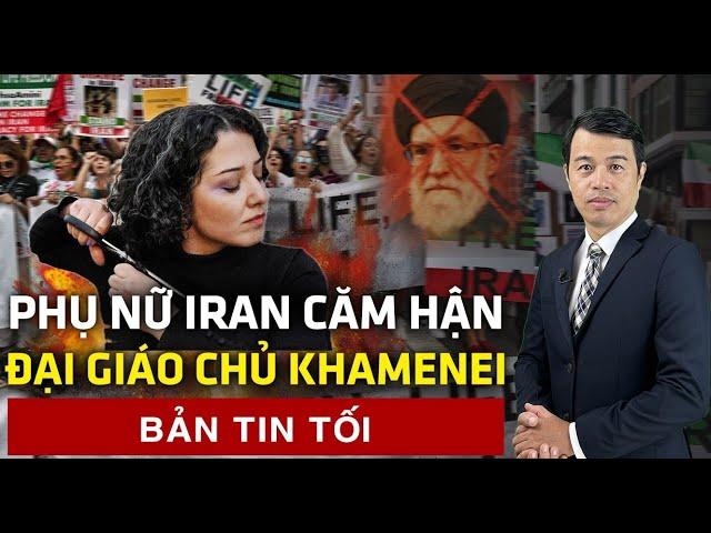Phụ nữ Iran tháo khăn trùm đầu, kêu gọi Khamenei phải chết | 60 Giây Tinh Hoa TV