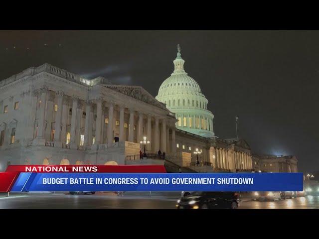 Budget battle in Congress to avoid government shutdown