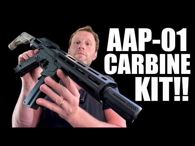 Building Firewad’s Panther V2 Carbine Kit for My AAP-01 MP5 Mag Build!