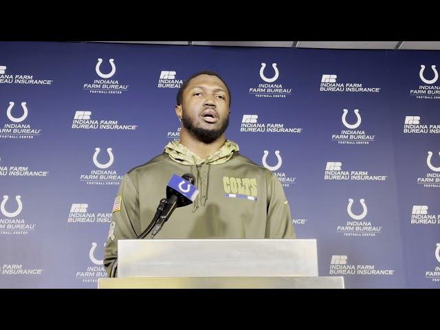 Indianapolis Colts' Jaylon Carlies On Being Entrusted as Starter
