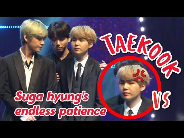 Suga hyung's Endless Patience with TaeKook