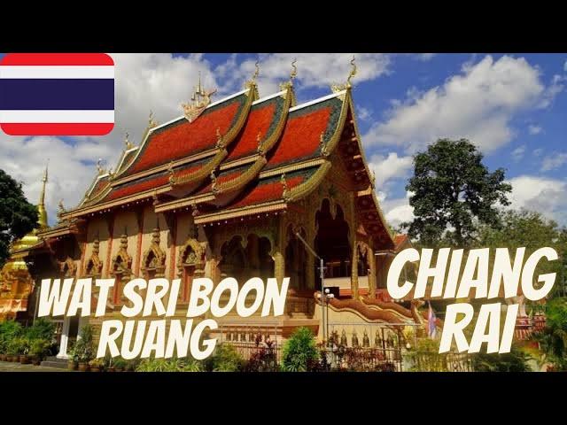 Wat Sri Boon Ruang - Lanna architecture - Chiang Rai, Thailand 