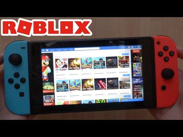 ROBLOX Website On The Nintendo Switch! (Simple Tutorial)