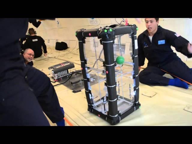 (Part 4) Prototype Test on microgravity flight by Zero Gravity Corporation