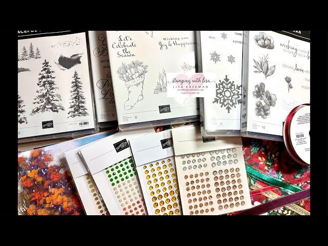 NEW!! Stampin Up 2024 Holiday Mini Sneak Peek! Plus a Quilt Card!!