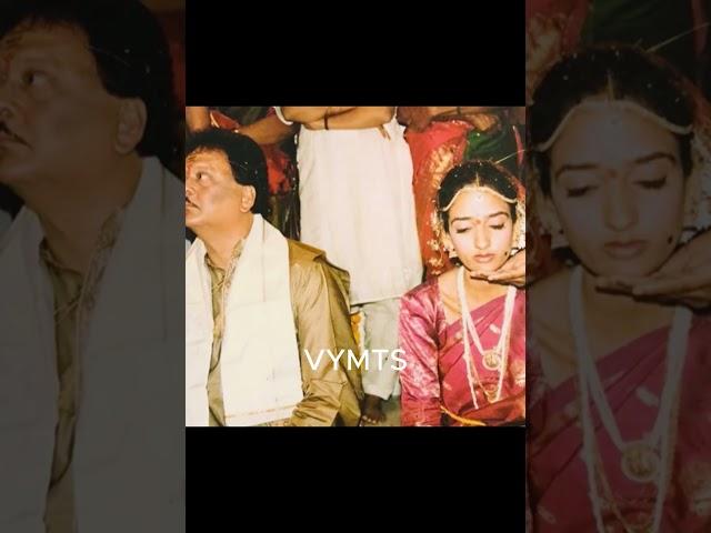 Hero Krishnam Raju second wedding with Shymala Devi #kishnamraju #shymaladevi #krishnamrajuwedding
