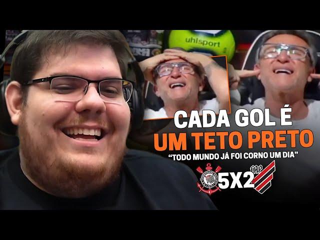 CASIMIRO REAGE: RÁDIO CRAQUE NETO - CORINTHIANS 5X2 ATHLETICO - BRASILEIRÃO 2024 |Cortes do Casimito