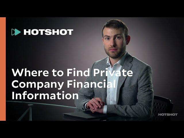 Where to Find Private Company Financial Information