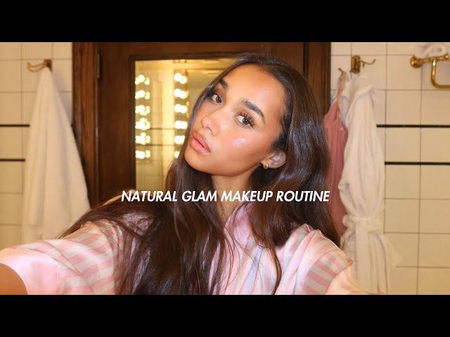 my natural glam makeup routine, in depth