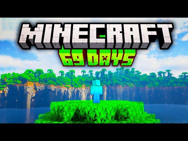 Surviving 69 Days In The Minecraft Jungle