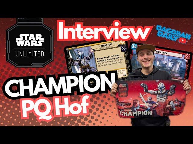 PQ Sieger Eric im Interview | Star Wars: Unlimited