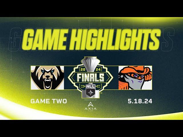 Full Game Highlights | Albany FireWolves vs Buffalo Bandits | Game 2