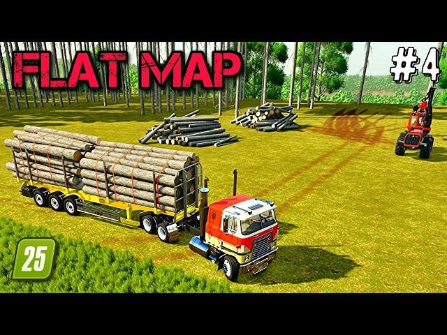 farming Simulator 25 Flat Map  Timelapse Ep #4 Mega Farm fs25 gameplay