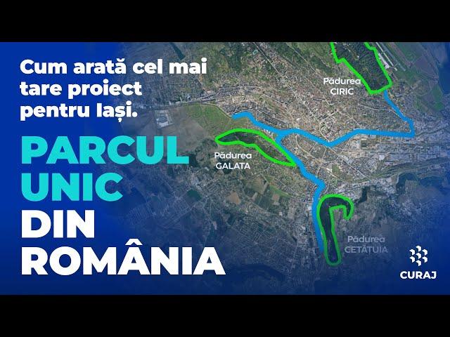 Cel mai WOW proiect pentru Iași! Parcul Râurilor, parcul uriaș din inima Iașului.