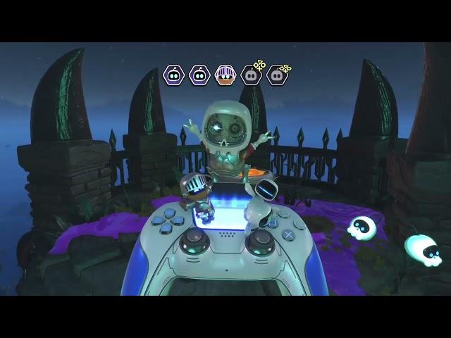 COMPLETING GHOULS & BOTS 100% COMPLETION WITH ALL BOTS FOUND! ASTROBOT