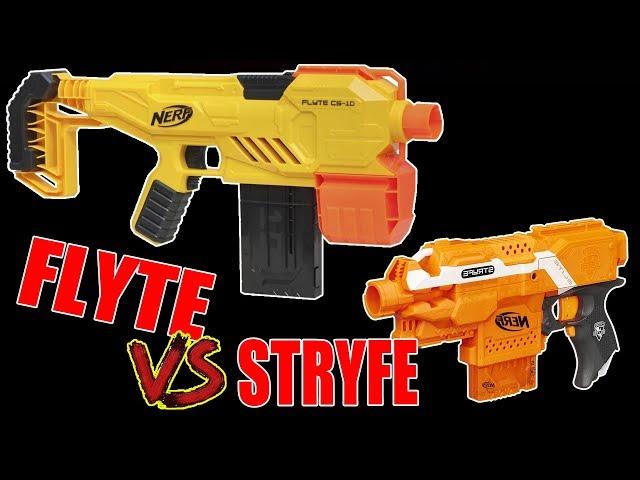 NERF FLYTE CS-10 Vs. NERF STRYFE [Vorstellung + Vergleich | dertestmichel]