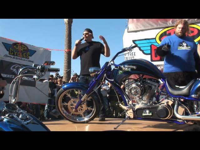 Paul Jr. Unveils Cranky Ape Bike - Paul Jr. Designs 2011 @ J&P Cycles for Daytona Bike Week