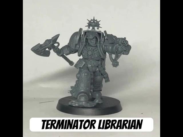 Timelapse construction of a Terminator Librarian #AdWIP #Leviathan #New40k #WarhammerCommunity