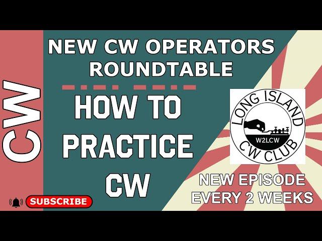 How to Practice CW with Ron (KC2PSA) from LICW #cw #morsecode